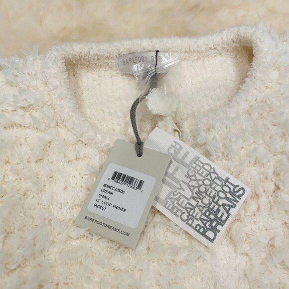 Barefoot Dreams CozyChic® Loop Fringe Jacket | Size S | NWT - Picture 5 of 14
